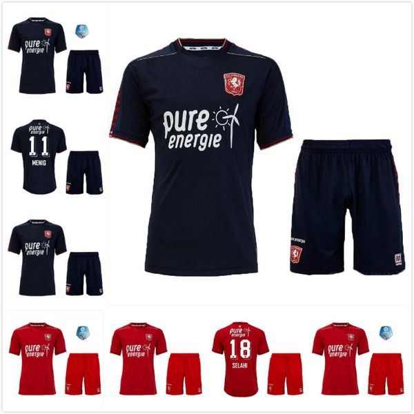 

взрослый комплект 2020 2021 твенте энсхеде fc дома красный menig трикотажные изделия футбола 20 21 красный menig selahi aburjania мужчины ре, Black;yellow