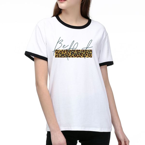 

women new style t shirts summer fashion lady tees breathable short sleeves pattern printed tees shirt short sleeves, White