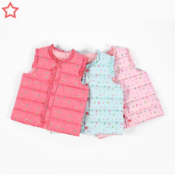 

bgvc6 winter new down vest girlsbaby waistcoat winter clothing new children's down cotton children's clothing vest girlsbaby cotto, Camo