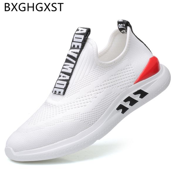 

кроссовки мужчин вскользь лето тапки для мужчин мода обувь белые кроссовки 2020 дышащая тенис мужчина для, Black