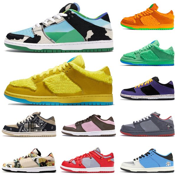 

2020 New Mike Chunky Dunky Running Shoes Low Authentic Sneakers Paris SP Brazil off VALENTINE Concepts x Mens Womens Sports Skate Trainers