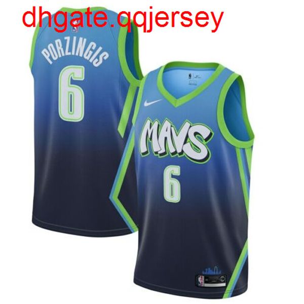 

kristaps porzingis #6 coast jersey new nkvest stitched basketball jerseys, Gray