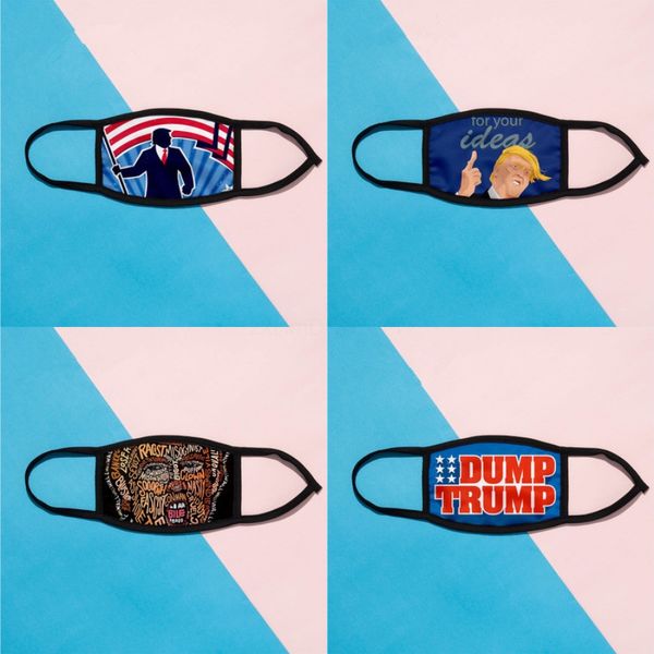 

2020 face mask washable american election printing dustproof masks outdoor cycling neck magic scarf bandana designer mask ljj #80#812#300
