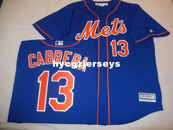 

baseball mens ny #13 asdrubal cabrera sewn shirt jersey blue new mens stitched jerseys big and tall size xs-6xl for sale, Gray