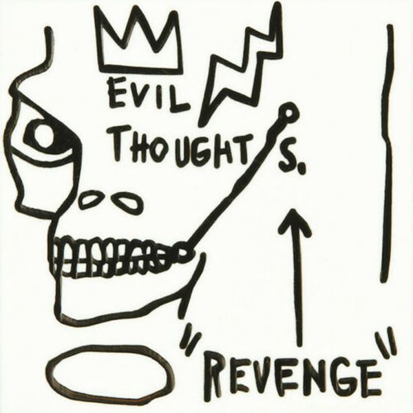 

jean michel basquit warhol evil thoughts abstract art decor handcrafts /hd print oil painting on canvas wall art canvas pictures 200802