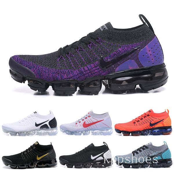 

new air 2 cushion sports shoes for men 2.0 v2 fly sneakers women black white blue trainer jogging athletic running shoes kk-1r