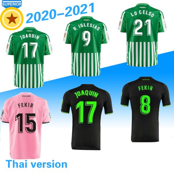 

thai quality real betis soccer jerseys 19 20 21 bartra joaquin canale 1998 retro jersey c.tello canales a.barragan fekir football shirt, Black;yellow