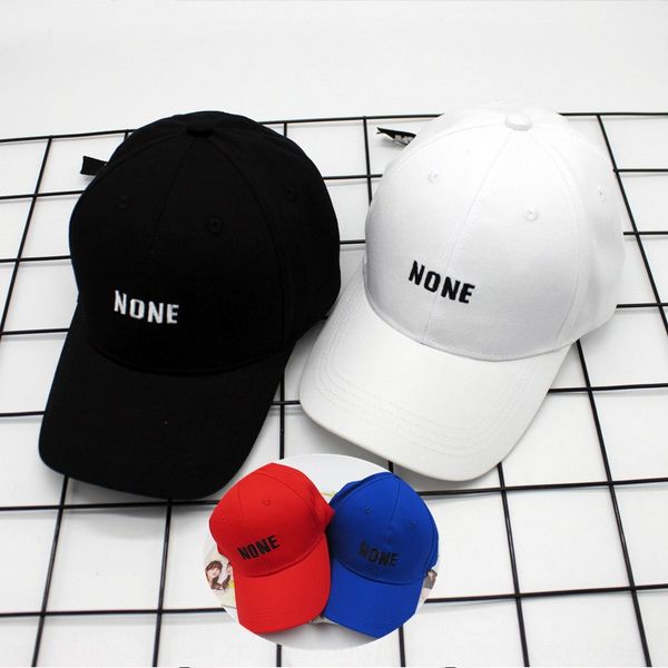 

hat men's and women's korean embroidery letter  outdoor travel sunscreen sunscreen baseball baseball cap hat curved cornice ca, Blue;gray