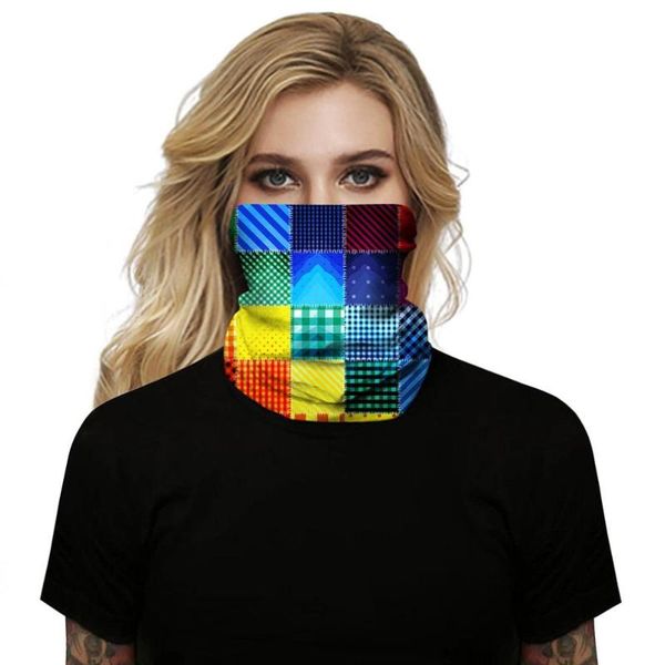 

cycling caps & masks printed insect mask multifunctional holiday magic turban bicycle headscarf collars skulls riding, Black