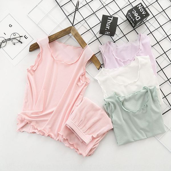 

bwmbp girlscasual резки жилета костюм девять девять pantsvest щиколоток брюки 2020 новая девочки летать край ясного цвета укороченных брюк д