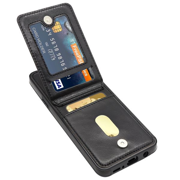 

back case for samsung galaxy s9 s8 plusn s6 s7 edge premium pu leather card holder flip stand cover samsung s9+ s8+ note8 case