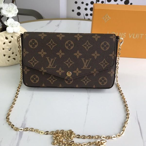 

womens leather chain crossbody bag card holder wallet purses clutches handbag luxury designer lady shoulder bags sale