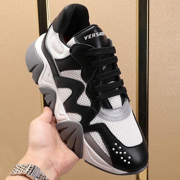 

new arrival mens shoes chaussures pour hommes fashion designer type footwears squalo sneakers sports plus size low casual men shoes