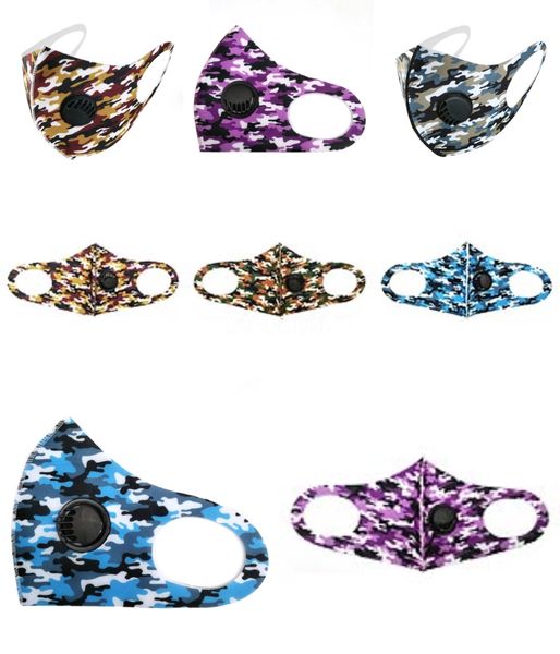 

face mask reusable 3d leopard print designer printed dustproof mask ultraviolet-proof washable running riding bike masks #640#793, Black