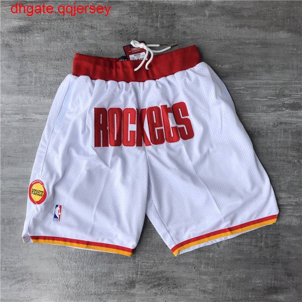 

breathable quick drying shorts just don 2019-20 white retro jersey shorts, Gray