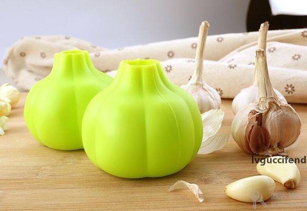 

express to your doorstep garlic peeler creative kitchen food grade silicone soft peeling garlic peeling tool planing garlic