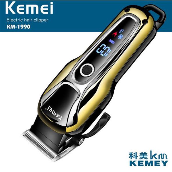 

kemei 1990 электрические мощные cordless styling инструменты машинка для стрижки волос триммер для резки машины стрижка профессиональная стр