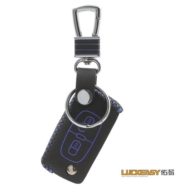 

leather for peugeot 308/408 2012- 2014 key cover 2013 remote car key case key
