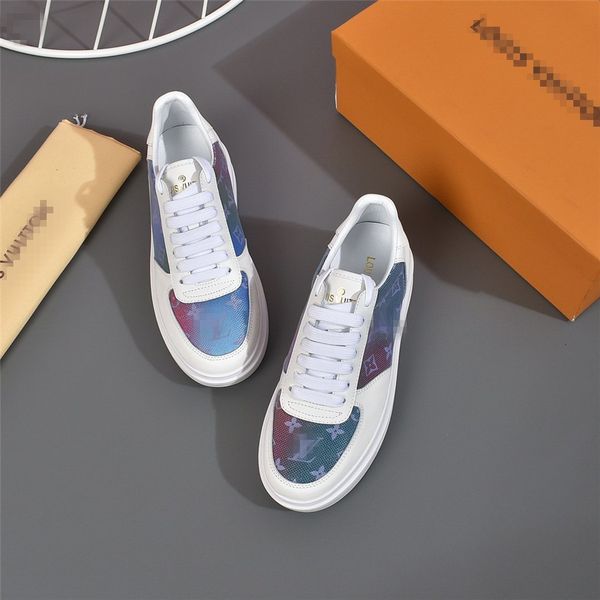 

fashionable men shoes fashion casual women leather lace up tripler platform sole sneakers white black casual shoes, Black;red