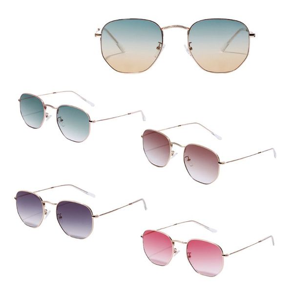 

square fashion alloy frame sunglasses uv protection eyewear shade outdoor driving travel eyeglasses, White;black