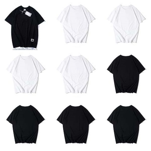 

20ss mens t shirt мягкий хлопок короткие рукава вскользь астронавт письмо печать мужчины женщины тис черный белый # qa426, White;black