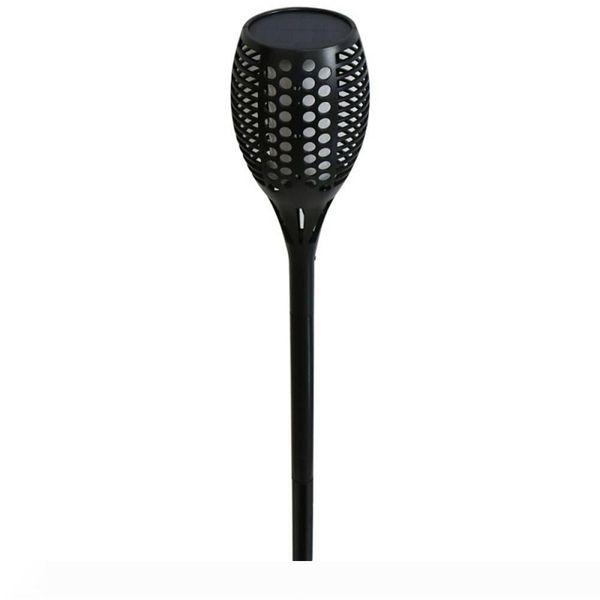

96-led torch style solar lawn lamps energy warm white light wall lamp with light control