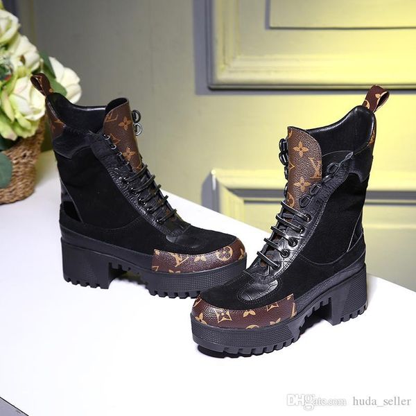 

laureate platform desert boot womens shoes lightweight outdoor walking women boots fashion style lace -up vintage women shoes drop ship