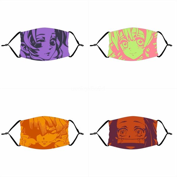 

est selling starry sky digital printing multi-function anging ears sunscreen reatale triangle outdoor mask#902, Black