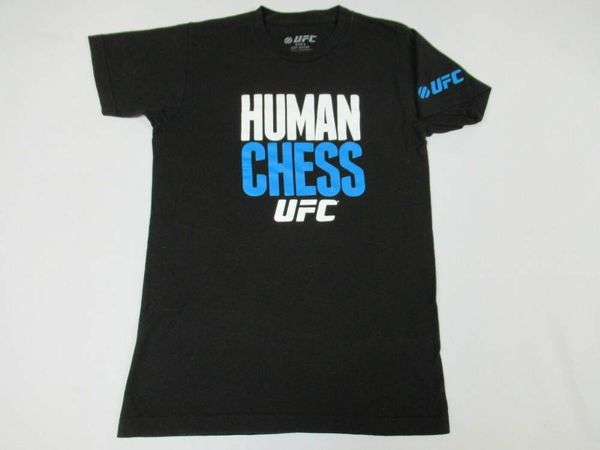 

ufc ultimate fightinghuman chess black small t shirt d733, Gray;blue