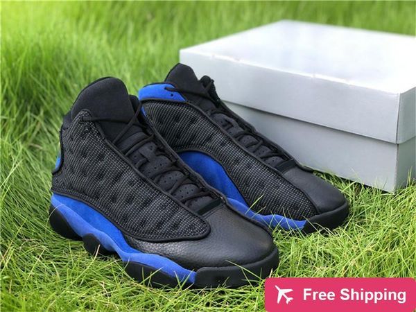 

аутентичные 13 hyper royal black white баскетбол обувь мужчины 3м светоотражающий real carbon fiber кроссовки открытый спорт с оригинальным