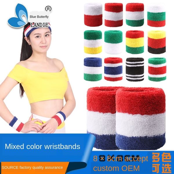 

ieilk полотенце защитного запястий straptowel запястье strapwristb мужские и женские спортивные пот поглощающего полиэстера работают йога та, Black;red