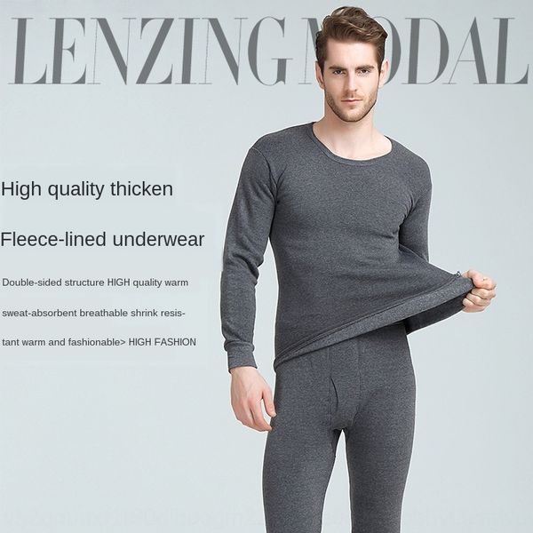 

twq4l флис подкладка костюма сезона underwearmiddle лет кальсоны тепловое мужской флис подкладка мужской костюм нижнего белья сезона термобе, Black;brown