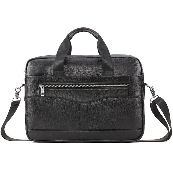 

briefcases pi uncle official package mail bag men's leather 14-inch lapoffice business handbag