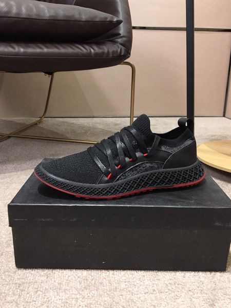 

new limited y-3 jogger running shoes fashion retro popcorn designer shoes sport casual walking outdoors neakers yu6e3n5, Black