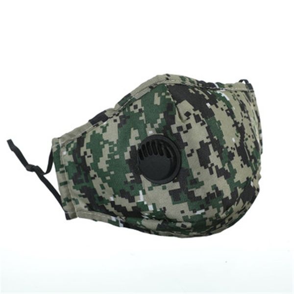 

designer printed mask folding pm2.5 stereoscopic mask with breathing valve face mask with self-priming filter #500#316, Black