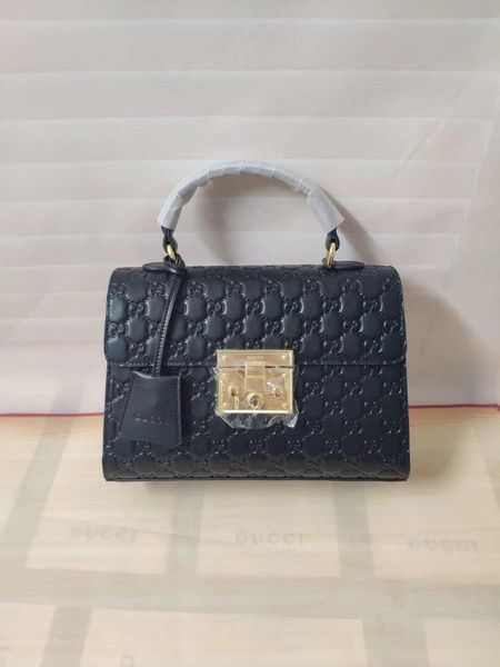 

new handbag lady fashion luxury shoulder diagonal bag european and american designer casual business flip printing bag 453188