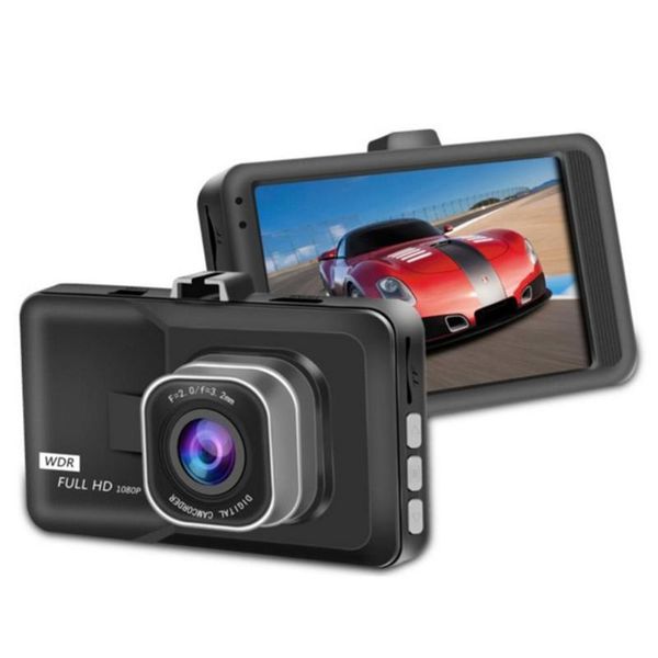 

3 inch 1080p large-size screen car driving recorder dashcam infrared night vision double record auto hanging type recorder car dvr