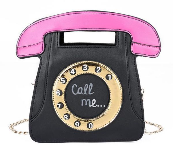 

designer handbag style female bag creative funny shoulder bags fashion personality phone messenger female bag
