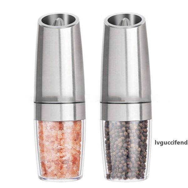 

yomdid 2pcs/set electric salt and mills spice grinder molinillo pimienta pepper mill kitchen accessories t200507