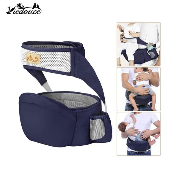 

viedouce front facing ergonomic baby newborn wrap hipseat carrier organic breathable sling waist cotton baby carrier