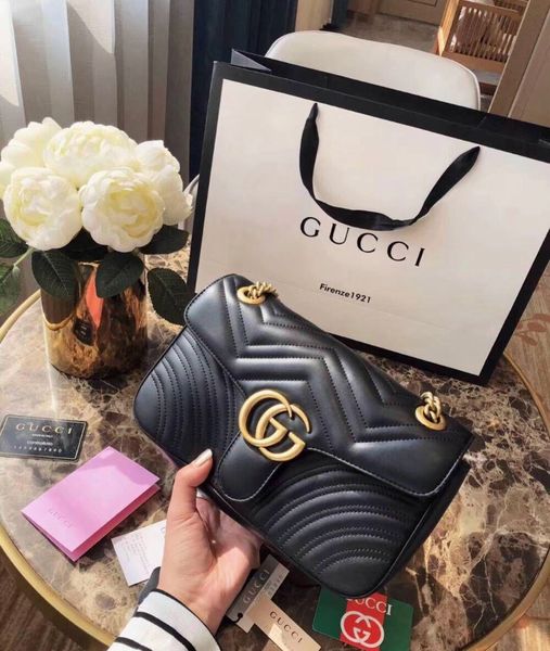 

085 lv louis vuitton 100% натуральная кожа двойной молнии косметический мешок сумка женщины кошелек майкла плеча сумки кошелек сцепления, Black