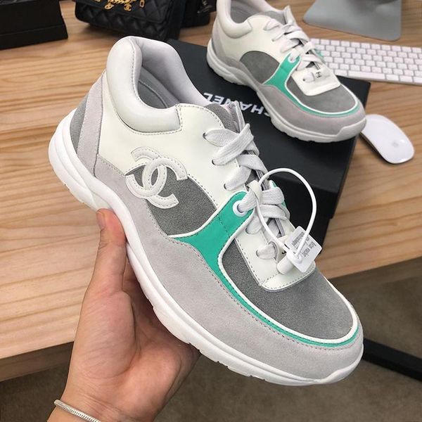 

women shoes outdoor fashion sneakers breathable with box zapatos de mujer luxury style casual shoes for women drop ship chaussures de femme, Black