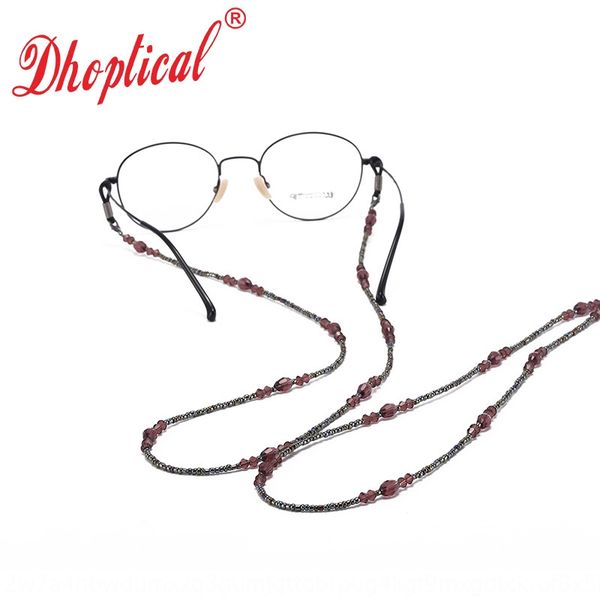 

new purple sun rope net red anti-slip nonskid chain presbyopic glasses presbyopic glasses chain bq070, Blue
