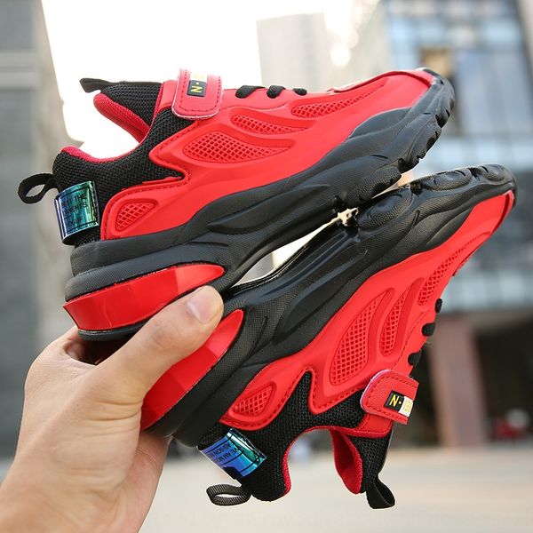 

norbay qiqi father 2020 new sports children soft bottom men's children's children's shoes shoes, Black