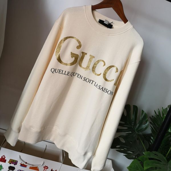 

2020 luxury brands autumn exclusive debut men's womens designer hoodie sweatshirts cotton round neck blank pullover outdoor hoodie s, Black;brown