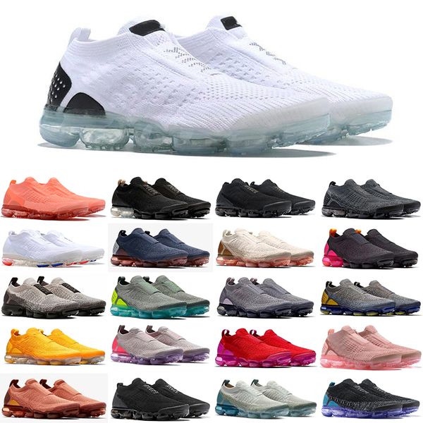 

2020 2019 chaussures moc 2 laceless 2.0 running shoes triple black designer mens women sneakers white flair cushion trainers zapatos