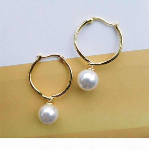 

i selling explosion models simple twisted pearl personality wild designer earrings luxury designer jewelry women earrings, Golden