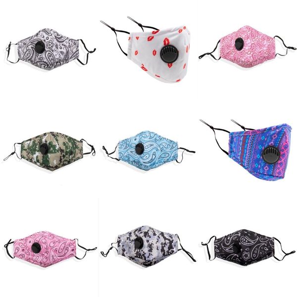 

designer face mask reusable funny nose masks mascherine high fashion washable cloth black red starry sky mask camo dolphin dolphin#811
