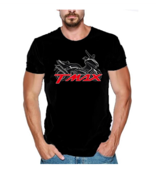 

2020100% cotton men's fashion biker t-shirt short sleeved slim fit men motorcycles tmax fanaticism t shirts s-xx
