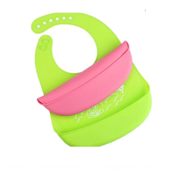 

блюз силиконовые ребенок ест silicone нагрудник bibwaterproof трехмерные риса карман нагрудник большой ребенок слюна карман уха бесплатно